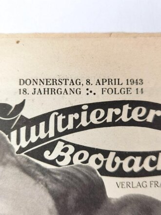 Illustrierter Beobachter, Nr. 14 vom 8.April 1943...