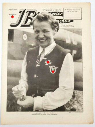 Illustrierter Beobachter, Nr. 42 vom 19.Oktober 1944 "Flugkapitän Hanna Reisch"