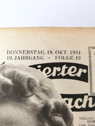 Illustrierter Beobachter, Nr. 42 vom 19.Oktober 1944...