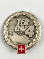 Schweiz, Barettabzeichen " Territorialdivision 4 "