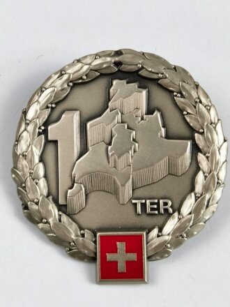 Schweiz, Barettabzeichen " Territorialdivision 1 "