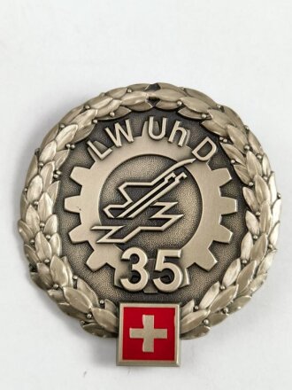 Schweiz, Barettabzeichen " Luftwaffenunterhaltungsdienst 35 "