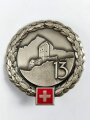 Schweiz, Barettabzeichen " Festungsbrigade 13 "