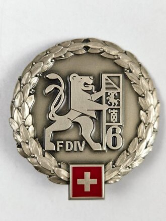 Schweiz, Barettabzeichen " Felddivision 6 "