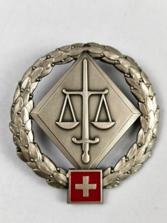 Schweiz, Barettabzeichen " Militärjustiz "