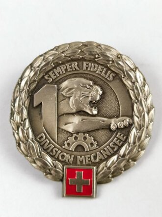 Schweiz, Barettabzeichen " 1. Mechanisierte Division "