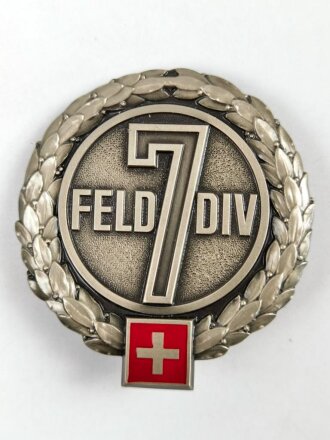 Schweiz, Barettabzeichen " 7. Felddivision "