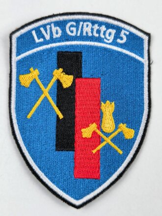 Schweiz, Ärmelabzeichen " LVb G/Rttg 5 "...