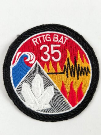 Schweiz, Ärmelabzeichen " Rttg Bat 35 "