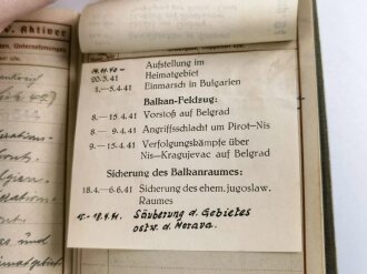 Wehrpaß Heer, ausgestellt 20.März 1939