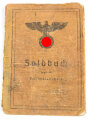 Soldbuch Heer, ausgestellt 17.2.43 bei Stamm .Kp. Gren. Ers. Btl ( mot) 118 als Grenadier