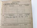 Soldbuch Heer, ausgestellt 17.2.43 bei Stamm .Kp. Gren. Ers. Btl ( mot) 118 als Grenadier