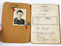 Soldbuch Heer, ausgestellt 17.2.43 bei Stamm .Kp. Gren. Ers. Btl ( mot) 118 als Grenadier