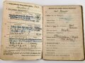 Soldbuch Heer, ausgestellt 17.2.43 bei Stamm .Kp. Gren. Ers. Btl ( mot) 118 als Grenadier