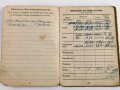 Soldbuch Heer, ausgestellt 17.2.43 bei Stamm .Kp. Gren. Ers. Btl ( mot) 118 als Grenadier