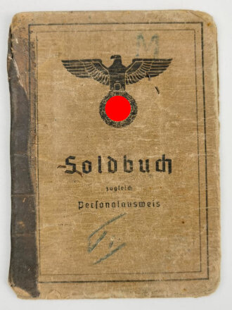 Soldbuch Heer, ausgestellt  21.10.42 bei "Stm....