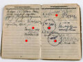 Soldbuch Heer, ausgestellt  21.10.42 bei "Stm. Werf.Ers.Abt.3"