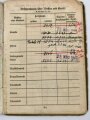 Soldbuch Heer, ausgestellt  21.10.42 bei "Stm. Werf.Ers.Abt.3"