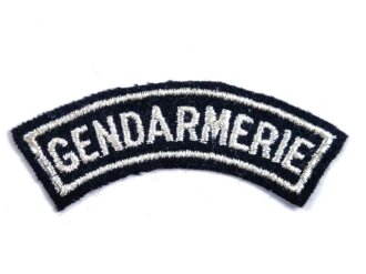 Schweiz, Ärmelabzeichen Gendarmerie