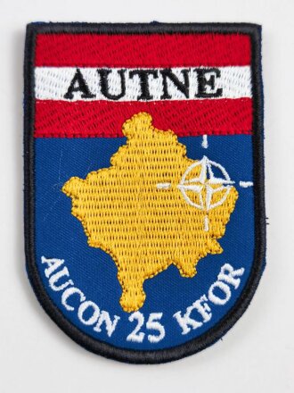 Schweiz, Ärmelabzeichen KFOR " Autne / Aucon 25...