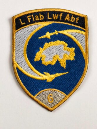 Schweiz, Ärmelabzeichen der Schweizer Armee " L Flab Lwf Abt 6 "