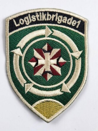 Schweiz, Ärmelabzeichen der Schweizer Armee " Logistikbrigade 1 "