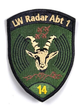 Schweiz, Ärmelabzeichen der Schweizer Armee " LW Radar Abt. 1 "