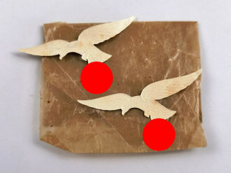 Zwei Stück Adler Luftwaffe aus Papier, zum Aufkleben...