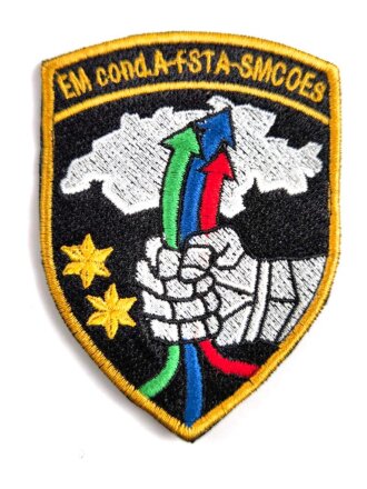 Schweiz, Ärmelabzeichen der Schweizer Armee " EM cond. A- FSTA- SMCOEs "