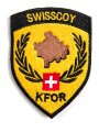 Schweiz, Ärmelabzeichen der Schweizer Armee " Swisscoy KFOR "