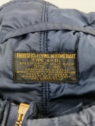 U.S. Air Force Trousers, Flying Intermediate Type A-IIC. Sze 40, unused