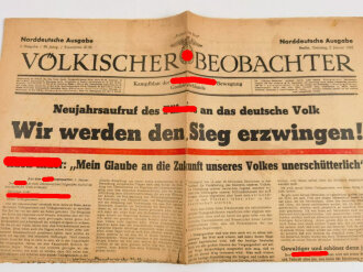 Völkischer Beobachter, Norddeutsche Ausgabe, 2....