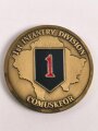 U.S.Army Task Force Falcon "Kosovo" Coin 50mm " 1st Infantry Division COMUSKFOR"