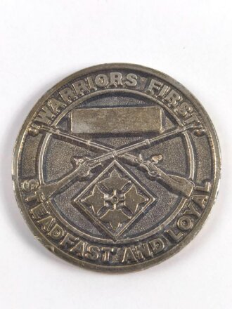 U.S.Army " 1st Battalion 12th Infantry Warrioers" Coin 42mm