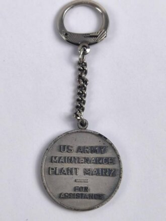 U.S. "U.S. Army Maintenance Plant Mainz" key hanger