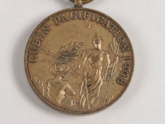 U.S. " Cuban Pacification 1908 service" medal, modern manufacture