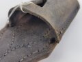 1.Weltkrieg, Koppelschuh zum Seitengewehr M98/05 . getragenes Stück