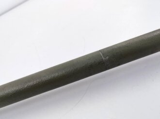 1.Weltkrieg, Grabenoptik für Minenwerfer. Optik defekt, das Stück war mehrmals geschnitten und zerlegt. neuzeitlich überlackiert. Gesamtlänge 115cm