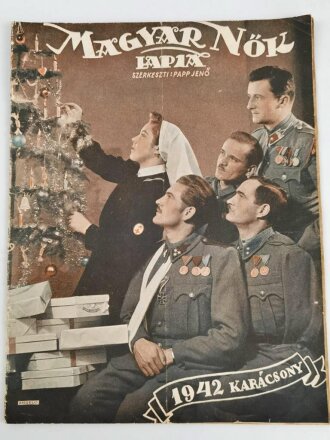Ungarn , 1942 datierte Zeitung
