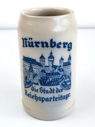 "Nürnberg die Stadt der Reichsparteitage" Bierkrug 1 Liter, sehr guter Zustand