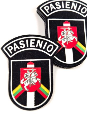 Litauen, Ärmelabzeichen Grenzpolizei " Pasienio". Sie erhalten 1 ( ein ) Stück