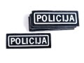 Litauen, Abzeichen " Policija" 30 x 86mm. Sie erhalten ein ( 1 ) Stück
