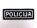 Litauen, Abzeichen " Policija" 30 x 86mm. Sie erhalten ein ( 1 ) Stück