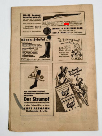 Jungvolk, Nr 1 von 1934, ca. DIN A5, 31 Seiten