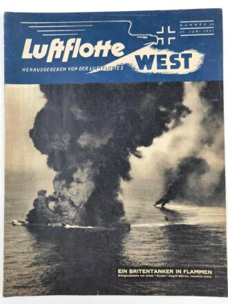 Luftflotte West, herausgegeben von der Luftflotte 3, Nr. 24 vom 20. Juni 1941