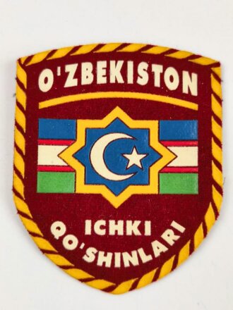 Usbekistan, Ärmelabzeichen Polizei