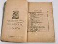 1.Weltkrieg "Das Maschinengewehr 08/15" datiert 1918 mit 76 Seiten, Einband defekt, DIN A5