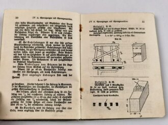 "Sprengvorschift" datiert 1911, 215 Seiten, stark gebraucht, DIN A6