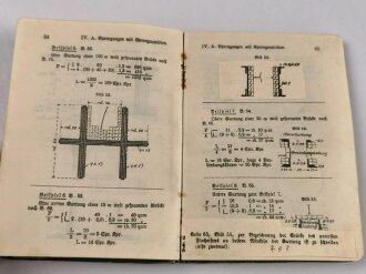 "Sprengvorschift" datiert 1911, 215 Seiten, stark gebraucht, DIN A6