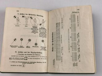 D.V.E. Nr. 240 "Schießvorschrift für die Infanterie" datiert 1909, 167 Seiten, DIN A6